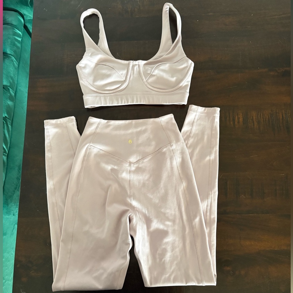 Spiritual gangster workout set dusty rose